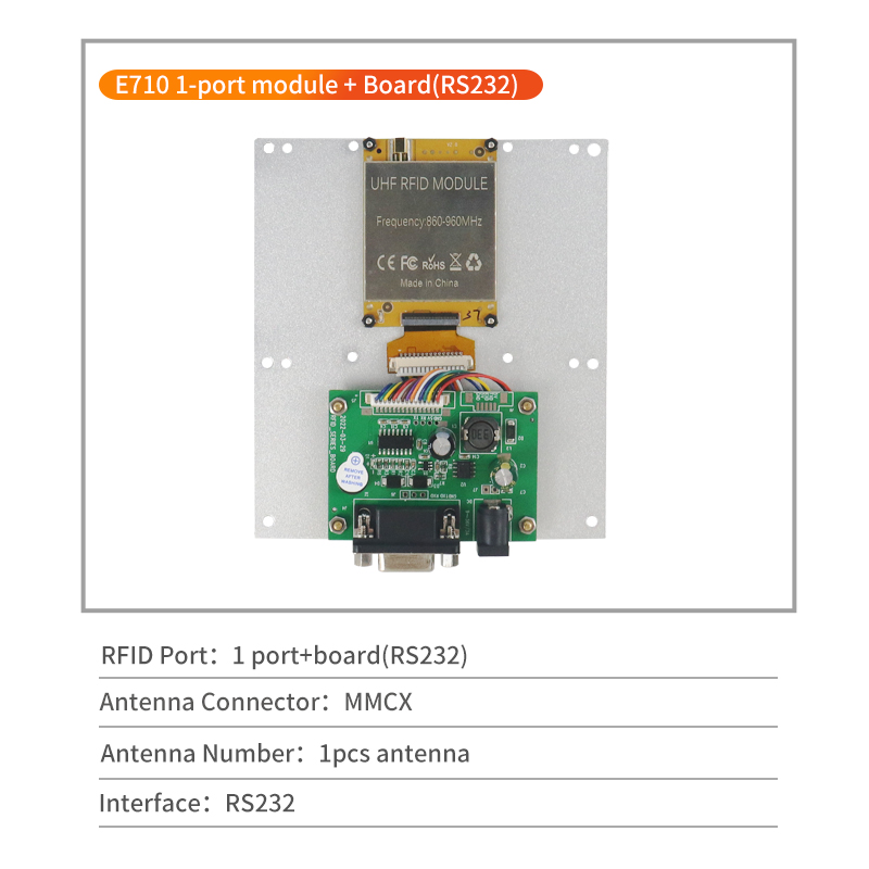 FM-E701 1-port RFID module RS232 Kit